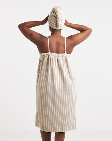 Pretty Secrets Towelling Shower Wrap And Turban