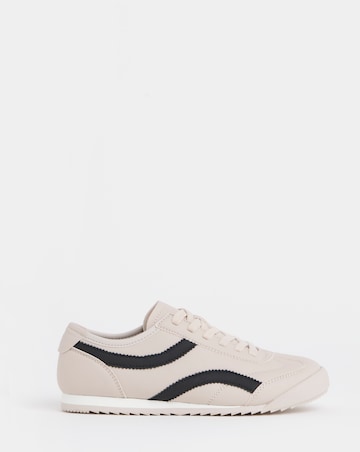 Tesoro Retro Slimline Trainer - Wide Fit (E)