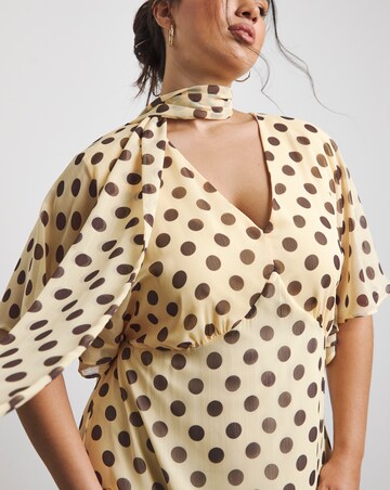 Joanna Hope Maxi Dress With Removeable Scarf