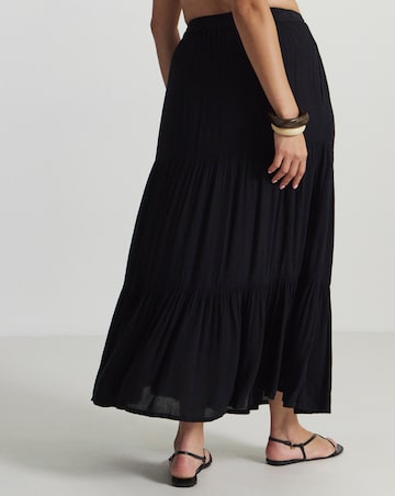 Beach To Beach Tiered Beach Skirt