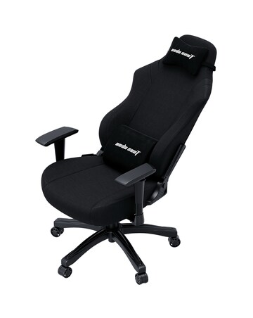 Anda seaT Luna Premium Large Office Gaming Chair - Black Fabric