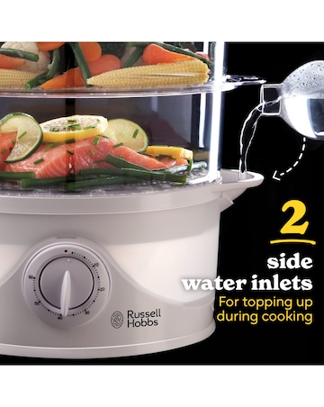 Russell Hobbs 21140 9 Litre 3 Tier Steamer