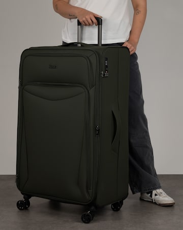 Rock Luggage Vitality 4pc Softshell Suitcase Set