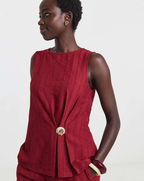 Textured Shell Hardware Top