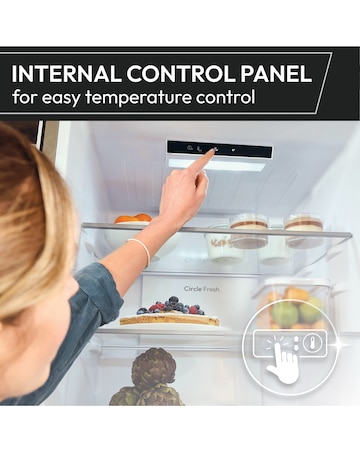 Hoover 300 HONCQ2T618CWK Fridge Freezer