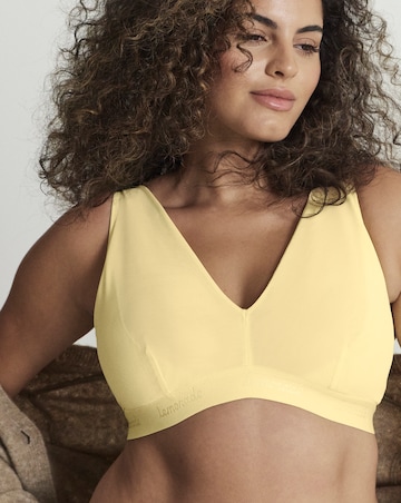 Lemonade Dolls Soft Mesh Fuller Cup Bralette Yellow