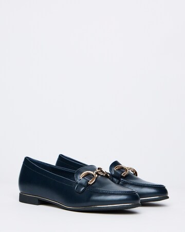 Vanessa Trim Loafer With Rand Detailing - Wide Fit (E)