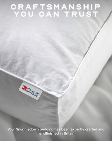 Snuggledown Hotel Luxurious Side Sleeper Pillow 2 Pack