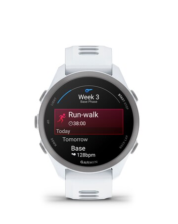 Garmin Forerunner 170 Music Smart Watch - Whitestone/Cloud Blue