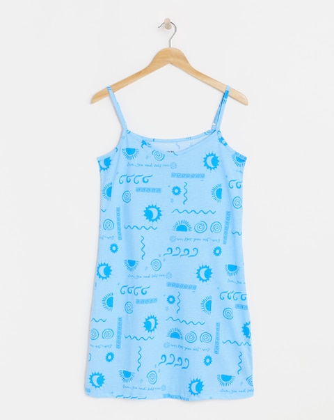 Simply Be Value Chemise Nightie Sunshine Print