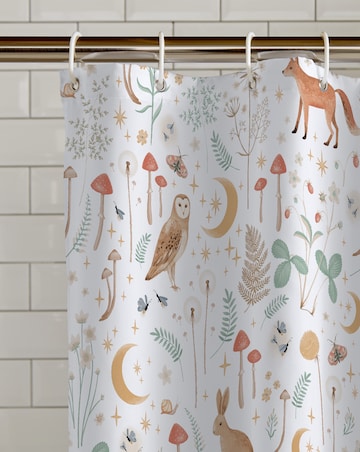 Catherine Lansfield Enchanted Twilight Shower Curtain