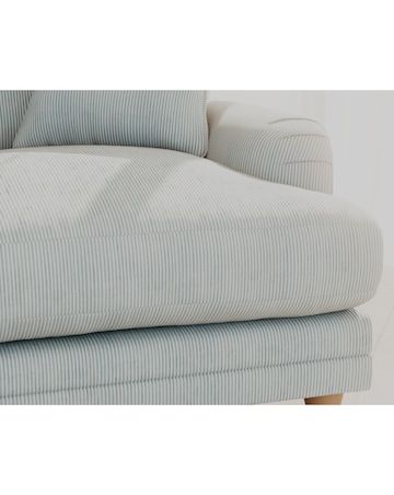 Lily Stripe Snuggle Chair