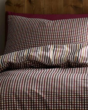 Appletree Micro Check Duvet Cover Set
