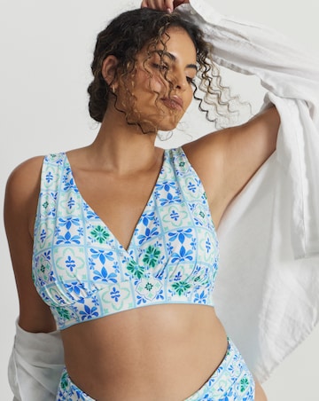 Tile Print Bikini Set