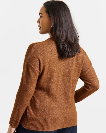 Lace Trim Ballet Wrap Cardigan