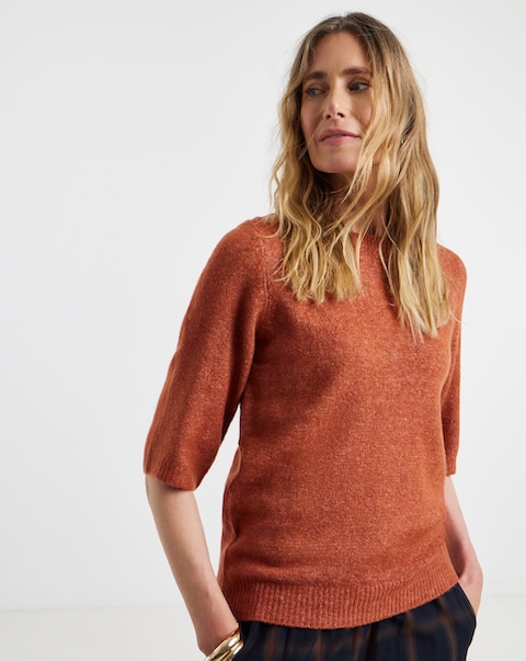 Short Sleeve Knitted Tee
