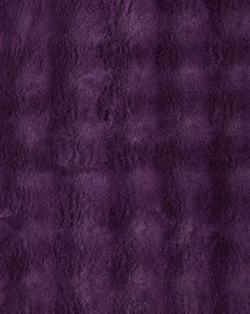 Bubble Faux Fur Throw