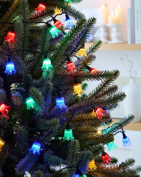 New In - Multicolour Retro Petal LED String Light
