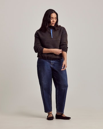 Julipa Contrast Henley Jumper