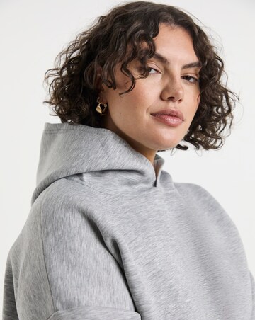 Grey Marl Luxe Modal Hoodie