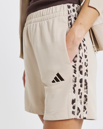 adidas 3-Stripes Animal Print Shorts