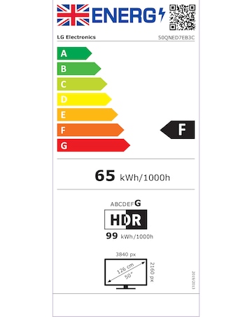 LG 50QNED7EB3C 50in QNED evo AI 4K Smart TV