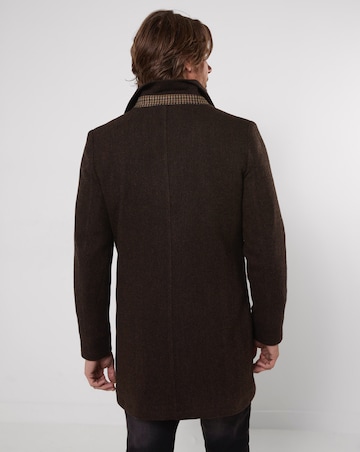 Joe Browns Delightful Double-Breasted Coat - Brown