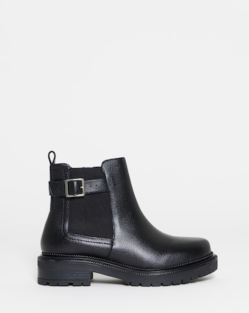 Sidonie Chelsea Buckle Ankle Boots - Extra Wide Fit (EEE)