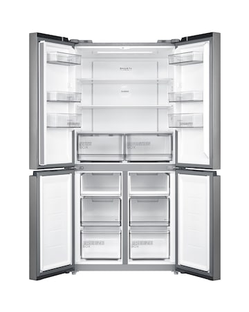 Midea Multi-Door Fridge Freezer - Inox