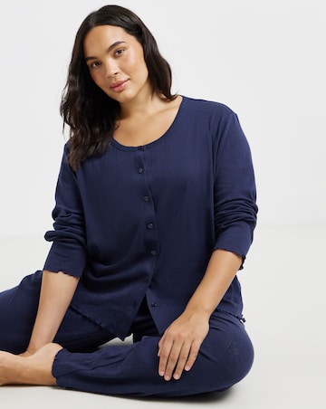 Pretty Secrets Pointelle Rib Pyjama Set