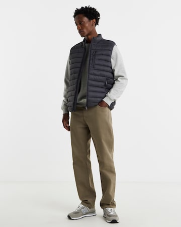Charcoal Lightweight Padded Gilet
