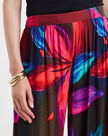 Viscose Crinkle Balloon Trouser