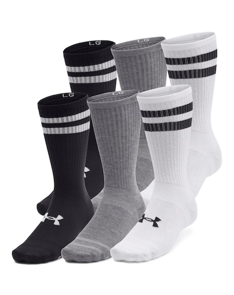 Under Armour Essential 6 Pack Crew Socks