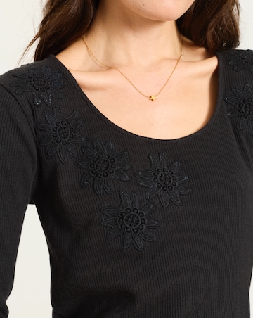 Fatface Edie Applique Top