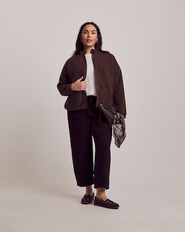 Julipa Zip Through Borg Fleece