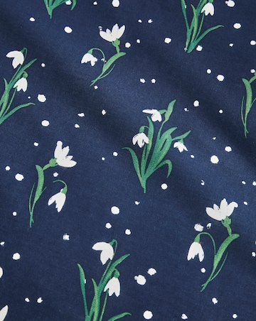 Snowdrop Cotton Blend Reversible Duvet Cover Set