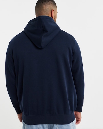 Jack & Jones Rush Hoodie and T-Shirt 2-Pack - Navy/White