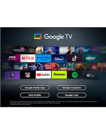 TCL 55C6K-UK 55in 4K Mini LED HDR Smart Fire TV with Freely