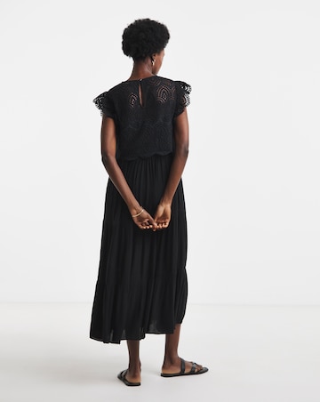 Broderie 2 - in - 1 Maxi Dress