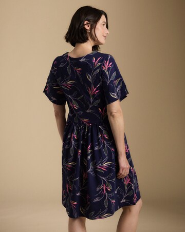Julipa Printed Cotton Jersey Shift Dress
