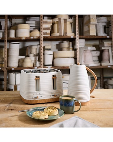 Morphy Richards Clay Kettle And Toaster Set China Clay