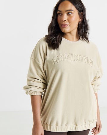 Gym King Sanctuary Polar Fleece Crew
