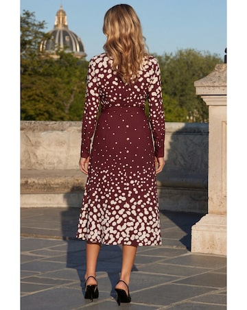 Sosandar Gradiant Spot Print Shirt Dress