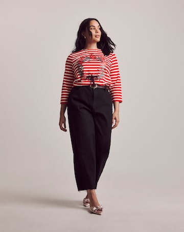 Julipa Stripe Christmas Tee