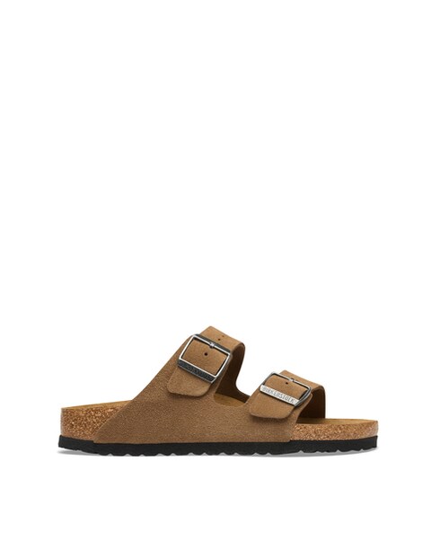Birkenstock Classic Suede Arizona Sandals - Dark Tea