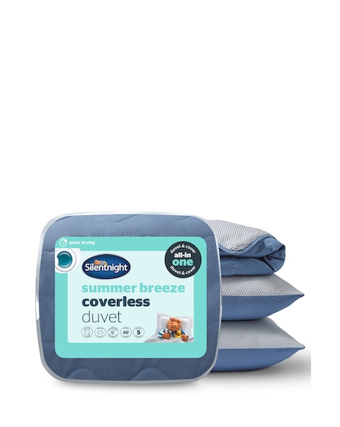 Silentnight Summer Breeze Reversible Coverless 2.5 Tog Duvet