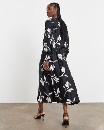 Joanna Hope Wrap Front Batwing Dress