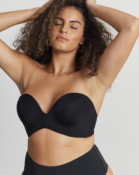 Wonderbra Ultimate Strapless Bra Black