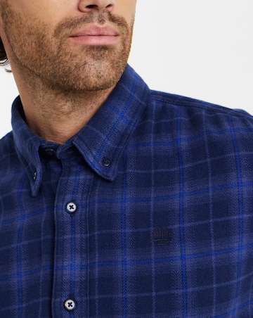 Timberland Flannel Check Shirt - Navy