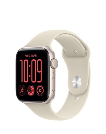 Apple Watch SE 3 GPS 40mm - Starlight Aluminium/Sand Sport Band - S/M